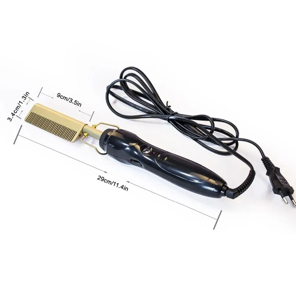 HOT Electric Comb Straightener wand Hair Curling Irons Hot Straightening Electric Comb Titanium Alloy hair curler Comb Hair Care
HOT Electric Comb Straightener wand Hair Curling Irons Hot Straightening Electric Comb Titanium Alloy hair curler Comb Hair Care
