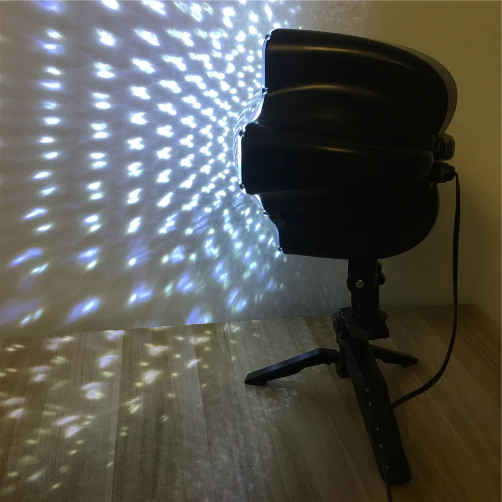 Светодиодный прожектор с эффектом снегопада светильник s открытый сверкающий