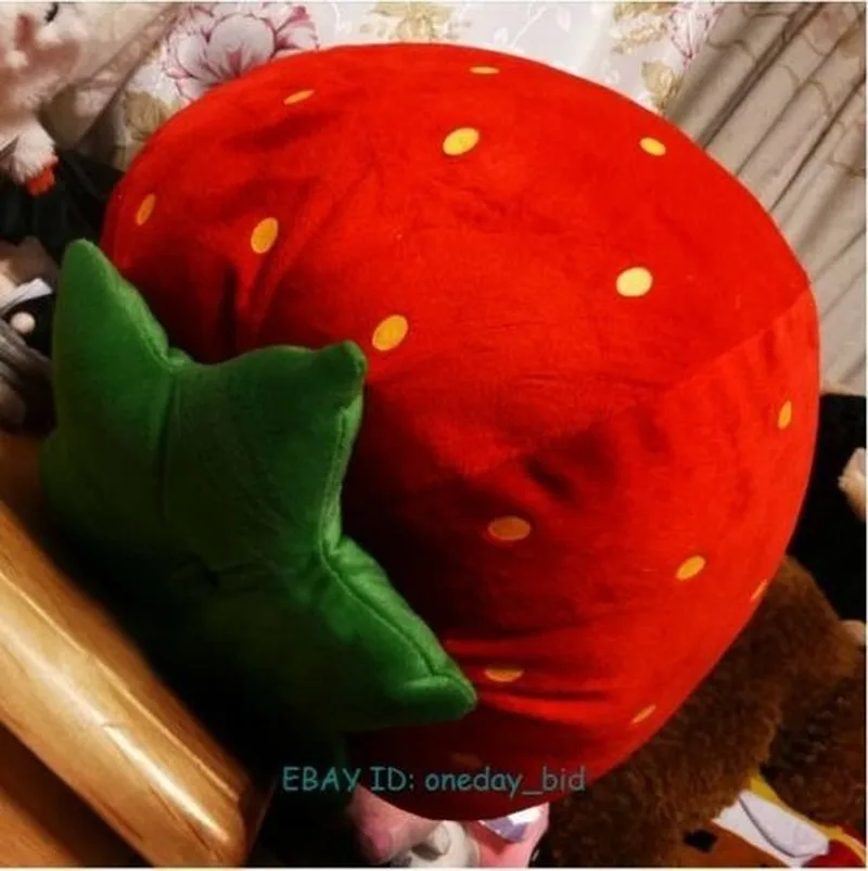 New Soft Plush Pine Strawberry Toy Pillow Cushion Pillow 16''H Birthday Kid Gift Cute Pillow Cushion Children's Doll Toy Cotton
New Soft Plush Pine Strawberry Toy Pillow Cushion Pillow 16''H Birthday Kid Gift Cute Pillow Cushion Children's Doll Toy Cotton