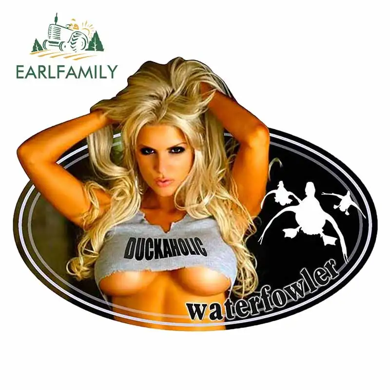 EARLFAMILY 13cm x 9.9cm for Duckaholic Big Rack Blonde Car Stickers Auto Decals Bumper Scratch-Proof Vinyl Car Assessoires
EARLFAMILY 13cm x 9.9cm for Duckaholic Big Rack Blonde Car Stickers Auto Decals Bumper Scratch-Proof Vinyl Car Assessoires