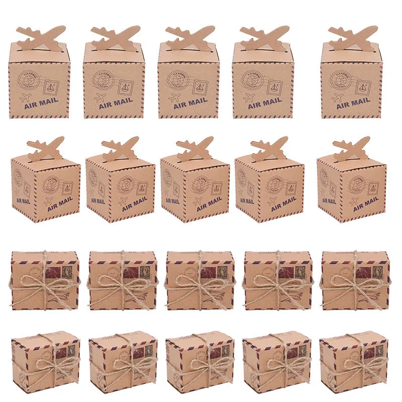 10/20/30pcs Mini Creative Square Travel Candy Box Pillow Shape With Thank You Tags Kraft Paper Box Wedding Festival Party Supply
10/20/30pcs Mini Creative Square Travel Candy Box Pillow Shape With Thank You Tags Kraft Paper Box Wedding Festival Party Supply