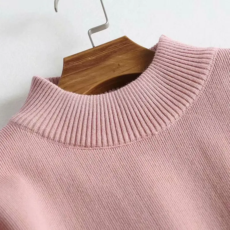 2020 autumn and winter over-the-knee ruffled thick stitching knitted mid-length casual dress
2020 autumn and winter over-the-knee ruffled thick stitching knitted mid-length casual dress