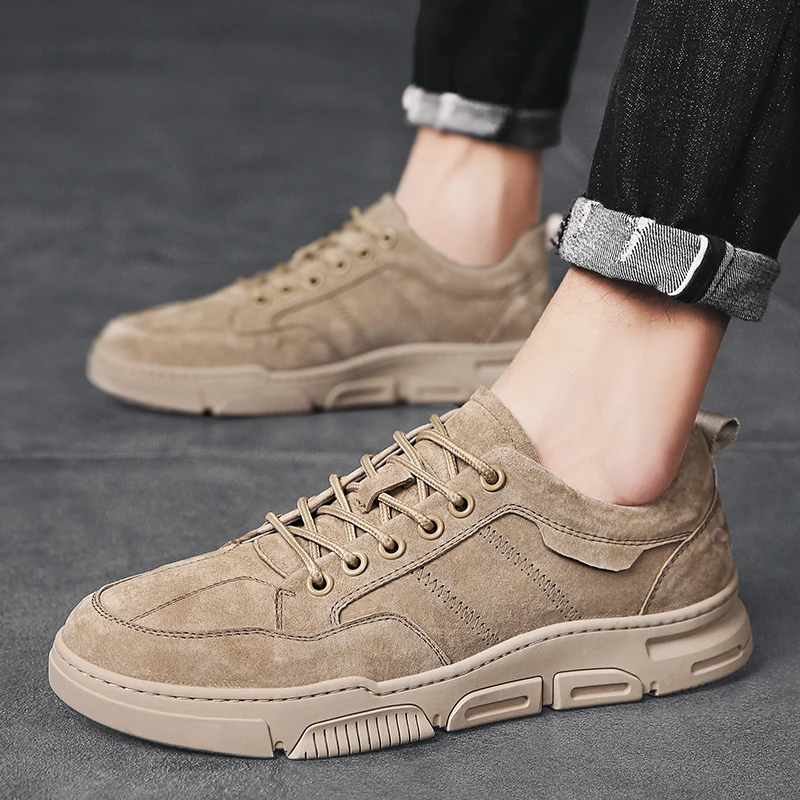 Men Shoes cow suede leather Comfortable Men Casual Shoes Footwear Chaussures Flats Men lace up oxfords Shoes Zapatos Hombre
Men Shoes cow suede leather Comfortable Men Casual Shoes Footwear Chaussures Flats Men lace up oxfords Shoes Zapatos Hombre