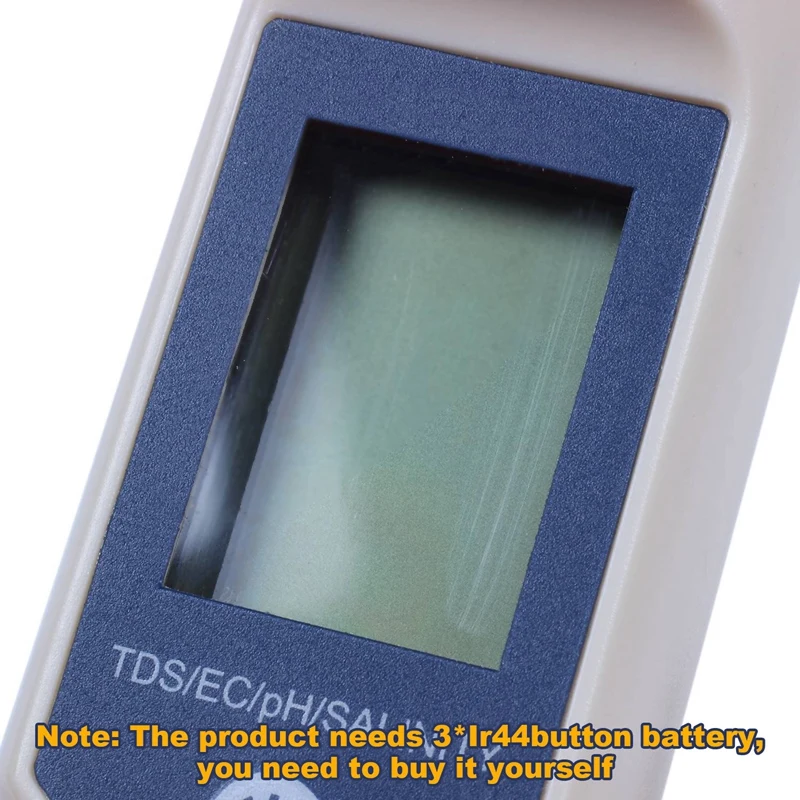 5 in 1 TDS/EC/PH/Salinity/Temperature Meter Digital Water Quality Monitor Tester for Pools, Drinking Water, Aquariums
5 in 1 TDS/EC/PH/Salinity/Temperature Meter Digital Water Quality Monitor Tester for Pools, Drinking Water, Aquariums