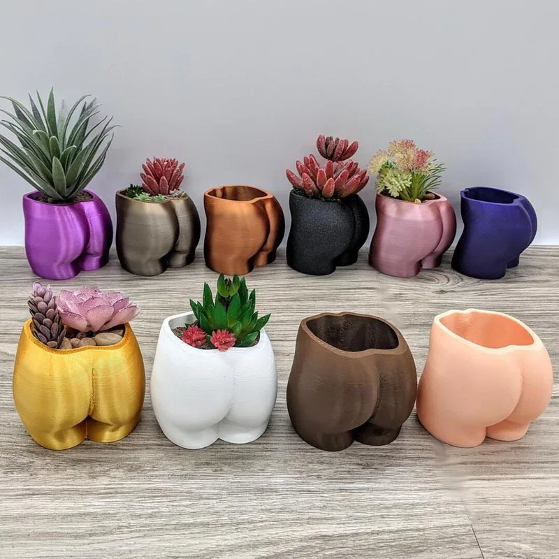 Nordic Resin Flower Pot Vase Butt Sculpture Ornaments Potted Garden Balcony Succulent Plants Home Decoration Accessories
Nordic Resin Flower Pot Vase Butt Sculpture Ornaments Potted Garden Balcony Succulent Plants Home Decoration Accessories