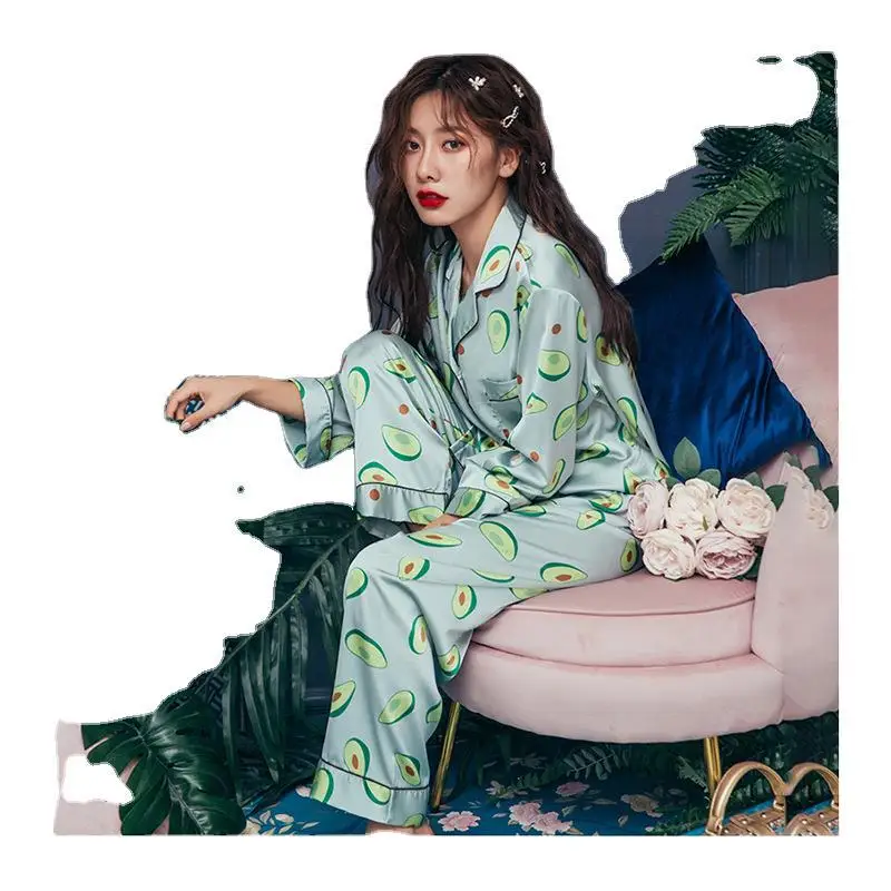 New Summer Pajamas Women Chiffon Spring Autumn Home Clothes Camisola Sleepwear Bielizna Nocna Pajama Set Women Bathrobe
New Summer Pajamas Women Chiffon Spring Autumn Home Clothes Camisola Sleepwear Bielizna Nocna Pajama Set Women Bathrobe