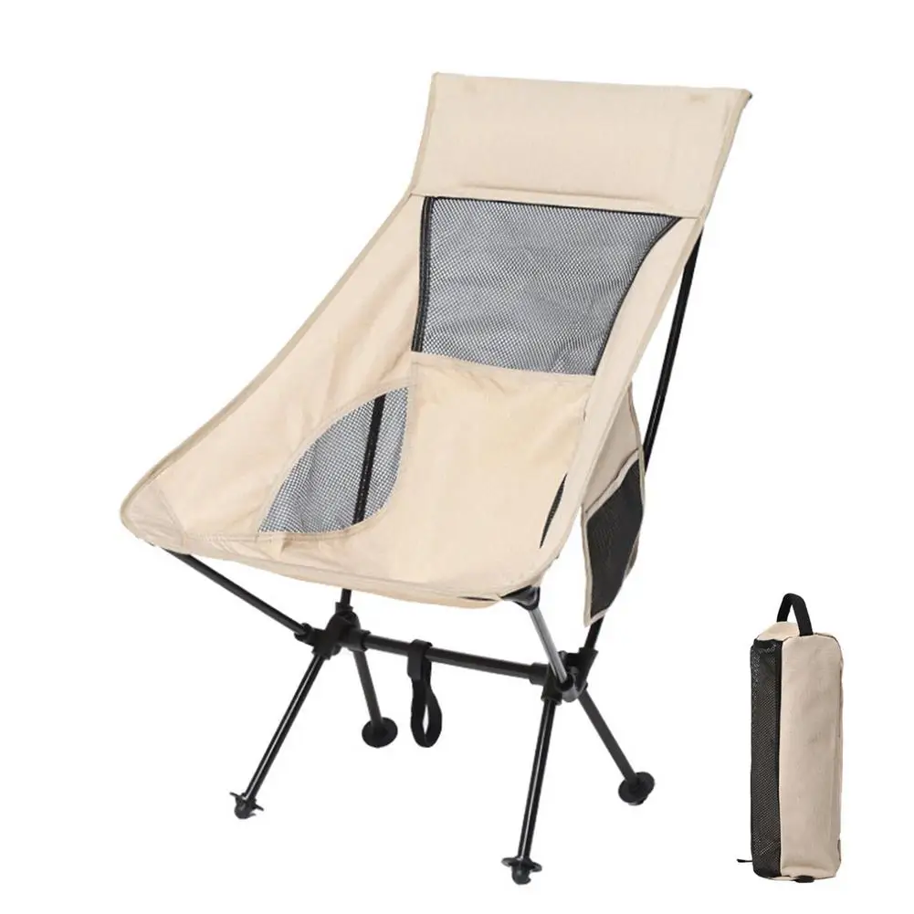 Outdoor Camping Chair Ultralight Folding Moon Chairs 150KG High Load Quality Aluminiu Alloy Fishing Chair For Picnic BBQ Beach
Outdoor Camping Chair Ultralight Folding Moon Chairs 150KG High Load Quality Aluminiu Alloy Fishing Chair For Picnic BBQ Beach