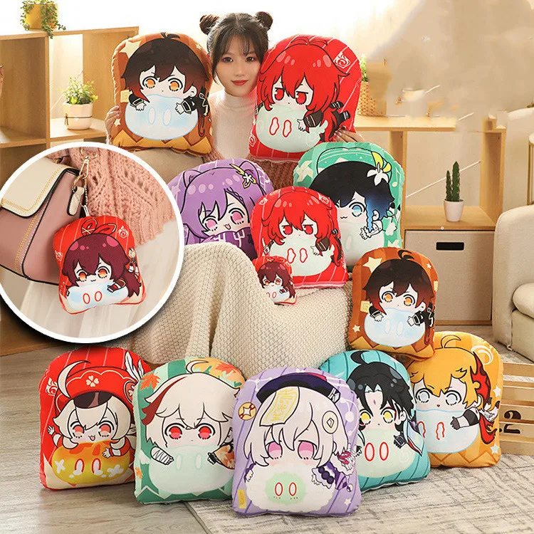 35/45cm Genshin Impact Cushion Plush Toys Soft Stuffed Diluc Venti Klee ZhongLi Dolls For Kid Birthday Christmas Gift
35/45cm Genshin Impact Cushion Plush Toys Soft Stuffed Diluc Venti Klee ZhongLi Dolls For Kid Birthday Christmas Gift