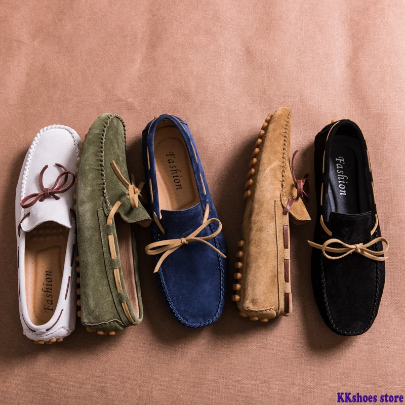 Loafer for Men Suede Loafers Flats 2019 Plus Size Casual Shoes Mans Moccasins Men Driving Shoes Italian para hombre Black Blue
Loafer for Men Suede Loafers Flats 2019 Plus Size Casual Shoes Mans Moccasins Men Driving Shoes Italian para hombre Black Blue