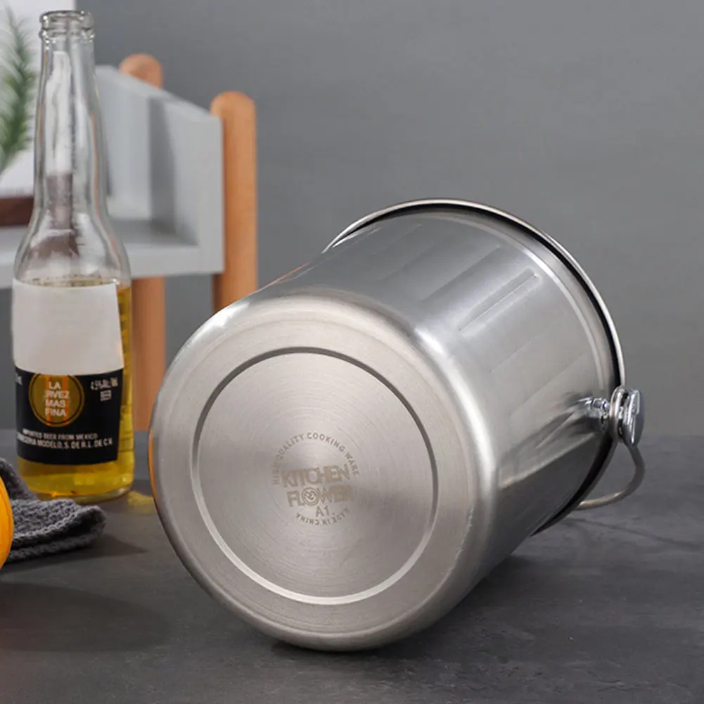 With Lid Home Bar Restaurant Carry Handle Wine Cooler Kitchen Ice Bucket Stainless Steel Hotel Large Capacity Easy Clean Party
With Lid Home Bar Restaurant Carry Handle Wine Cooler Kitchen Ice Bucket Stainless Steel Hotel Large Capacity Easy Clean Party