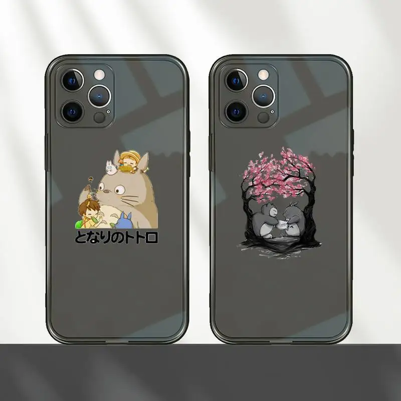 Spirited Away Ghibli Kaonashi Totoro Phone Case Transparent for iPhone 7 8 11 12 se 2020 mini pro X XS XR MAX Plus
Spirited Away Ghibli Kaonashi Totoro Phone Case Transparent for iPhone 7 8 11 12 se 2020 mini pro X XS XR MAX Plus