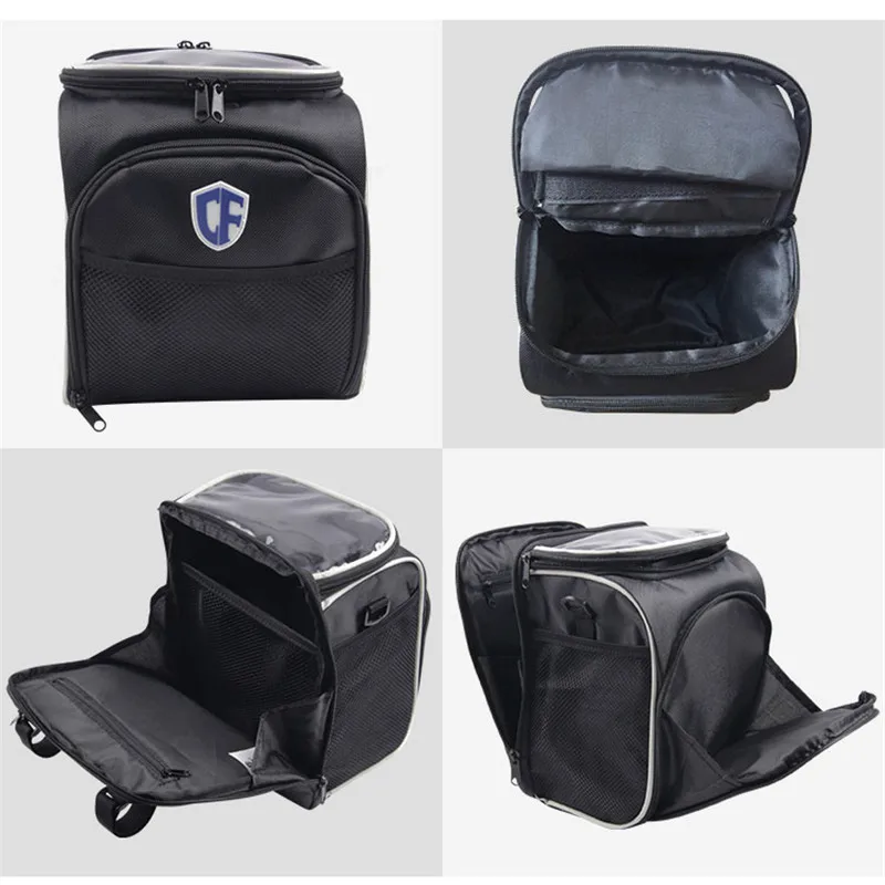 Universal Motorcycle Bag Mobile Phone Navigation Touch Screen High-capacity Motorcycle Handlebar Bag Motorbike Travel Bags Black
Universal Motorcycle Bag Mobile Phone Navigation Touch Screen High-capacity Motorcycle Handlebar Bag Motorbike Travel Bags Black