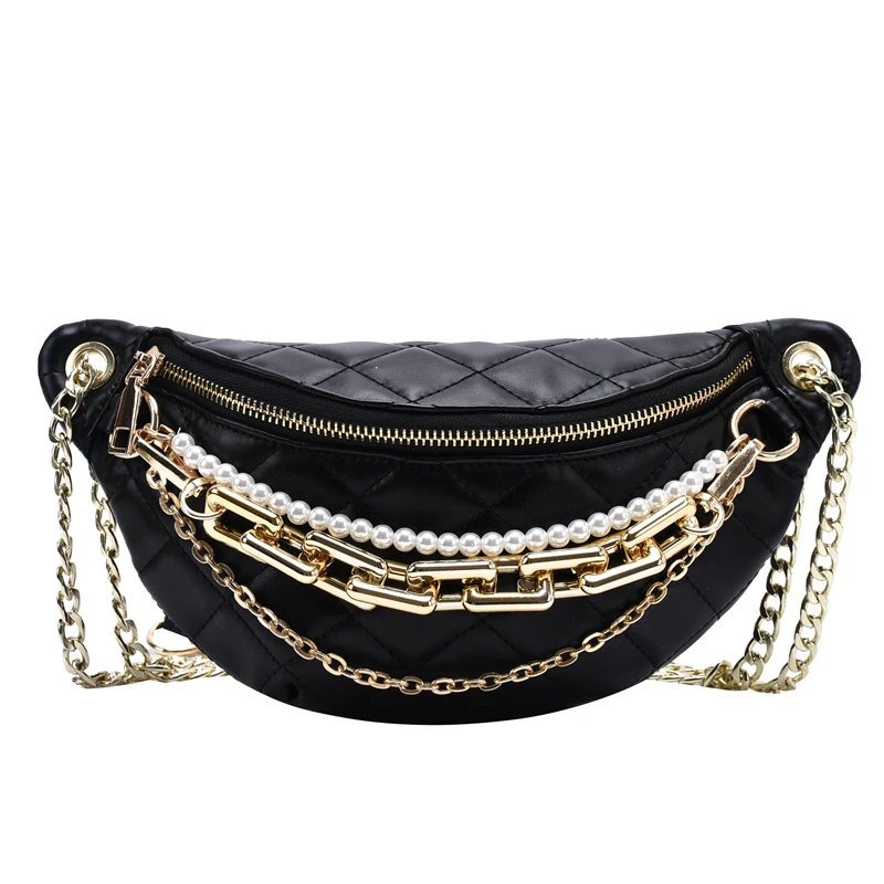 Bags for Women 2021 Fashion New Chain Fanny Pack Banana Purple Waist Bag Brand Belt Bag Women Waist Pack PU Leather Chest Bags
Bags for Women 2021 Fashion New Chain Fanny Pack Banana Purple Waist Bag Brand Belt Bag Women Waist Pack PU Leather Chest Bags