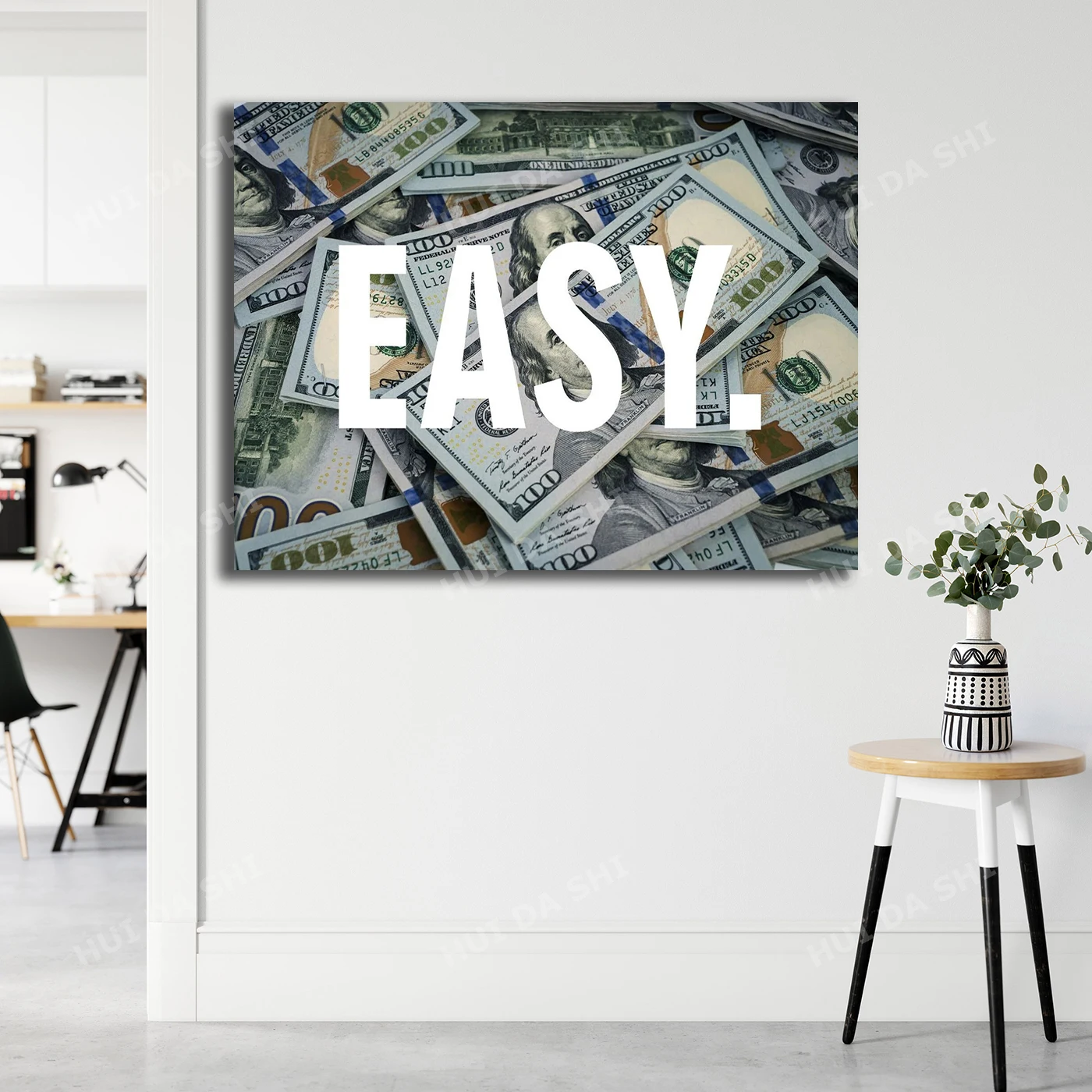 Easy Sign Print On Canvas Money Art Money Motivational Print Financial Business Art Wall Hanging Decor for Living Room Decor
Easy Sign Print On Canvas Money Art Money Motivational Print Financial Business Art Wall Hanging Decor for Living Room Decor