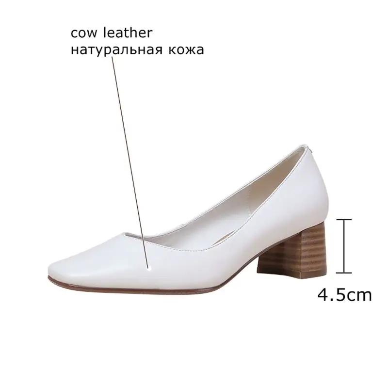 ALLBITEFO square toe genuine leather high heels women fashion women heels shoes high heel shoes thick heel office work shoes
ALLBITEFO square toe genuine leather high heels women fashion women heels shoes high heel shoes thick heel office work shoes