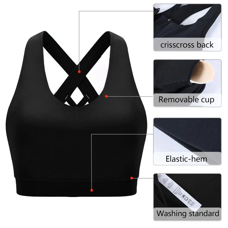 Women Sports Plus Size Padded Push Up Bra Shock Proof Gathering No Steel Ring Underwear Wrapped Chest Yoga Comfortable Vest
Women Sports Plus Size Padded Push Up Bra Shock Proof Gathering No Steel Ring Underwear Wrapped Chest Yoga Comfortable Vest