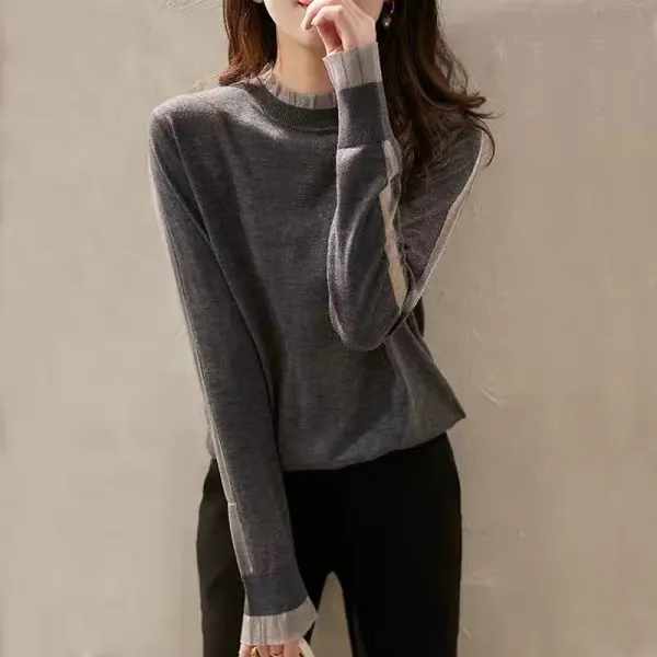 Mesh Stitch Sweet Korean Style Fashion Pullovers For Women'S Ladies Autumn Winter 2021 Clothing Sweater Tops Blouse Female Coat
Mesh Stitch Sweet Korean Style Fashion Pullovers For Women'S Ladies Autumn Winter 2021 Clothing Sweater Tops Blouse Female Coat