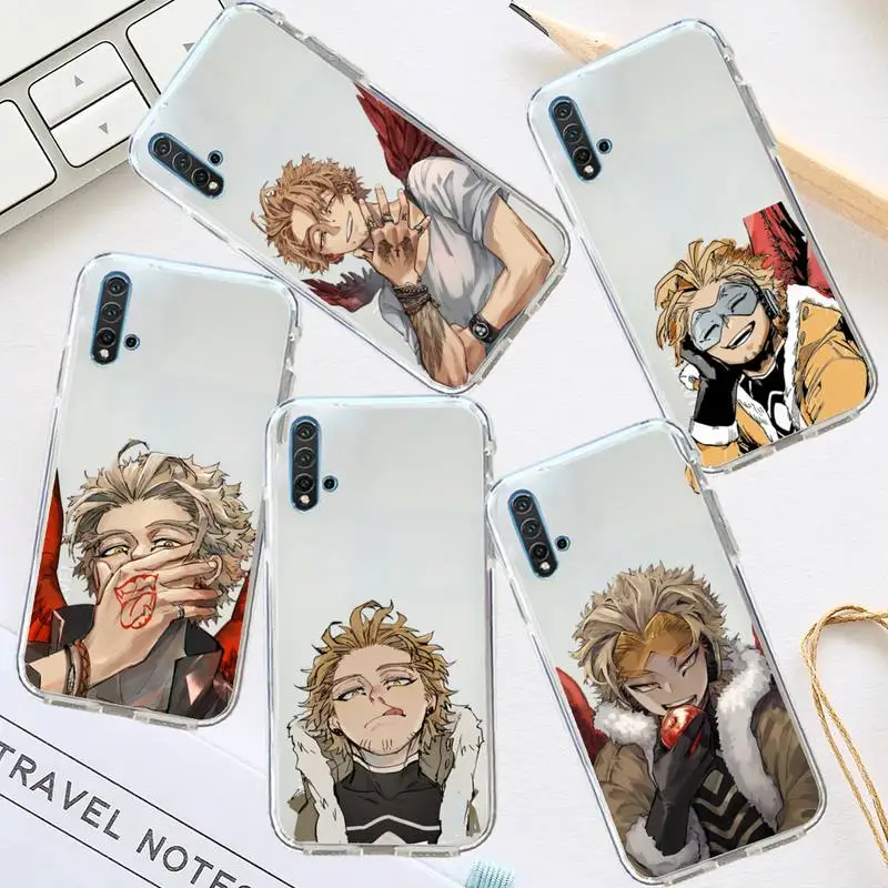 Hawks Coat japan anime Phone Case Transparent for Huawei honor P mate 40 20 30 10 50 i 9 x mate pro lite 8a
Hawks Coat japan anime Phone Case Transparent for Huawei honor P mate 40 20 30 10 50 i 9 x mate pro lite 8a