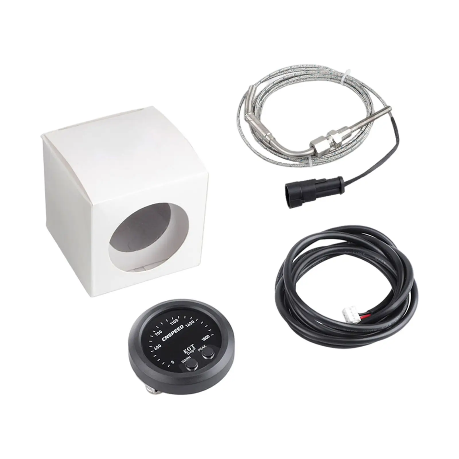 Exhaust Gas Temperature Gauge Kit Digital LED Light Egt Fit for Water Car & Truck
Exhaust Gas Temperature Gauge Kit Digital LED Light Egt Fit for Water Car & Truck