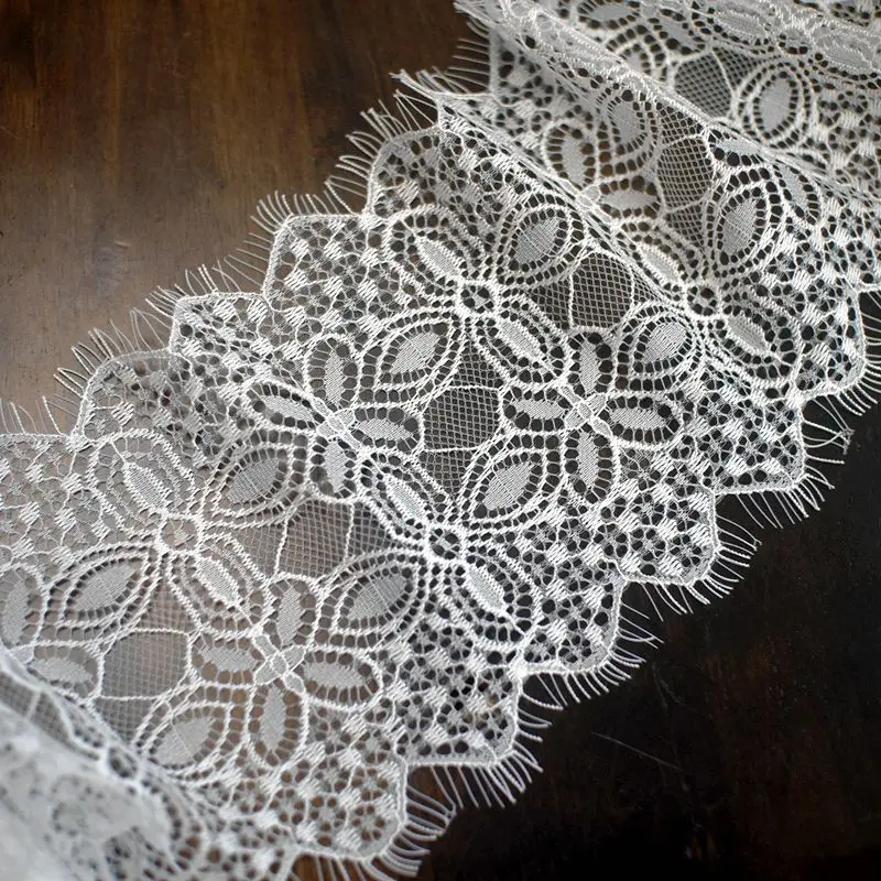 2021 NEW Costume Lace DIY Lace Wholesale 15 Meters=1 Lot=5 Pieces Eyelash French Lace Trim 14cm Wide
2021 NEW Costume Lace DIY Lace Wholesale 15 Meters=1 Lot=5 Pieces Eyelash French Lace Trim 14cm Wide