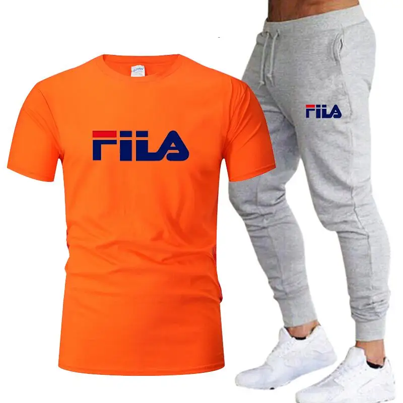 Summer Men's Printed Casual Suit O-Neck T-Shirt + Sports Trousers Two-Piece Suit Loose Cotton Jogging Suit Couple Streetwear
Summer Men's Printed Casual Suit O-Neck T-Shirt + Sports Trousers Two-Piece Suit Loose Cotton Jogging Suit Couple Streetwear