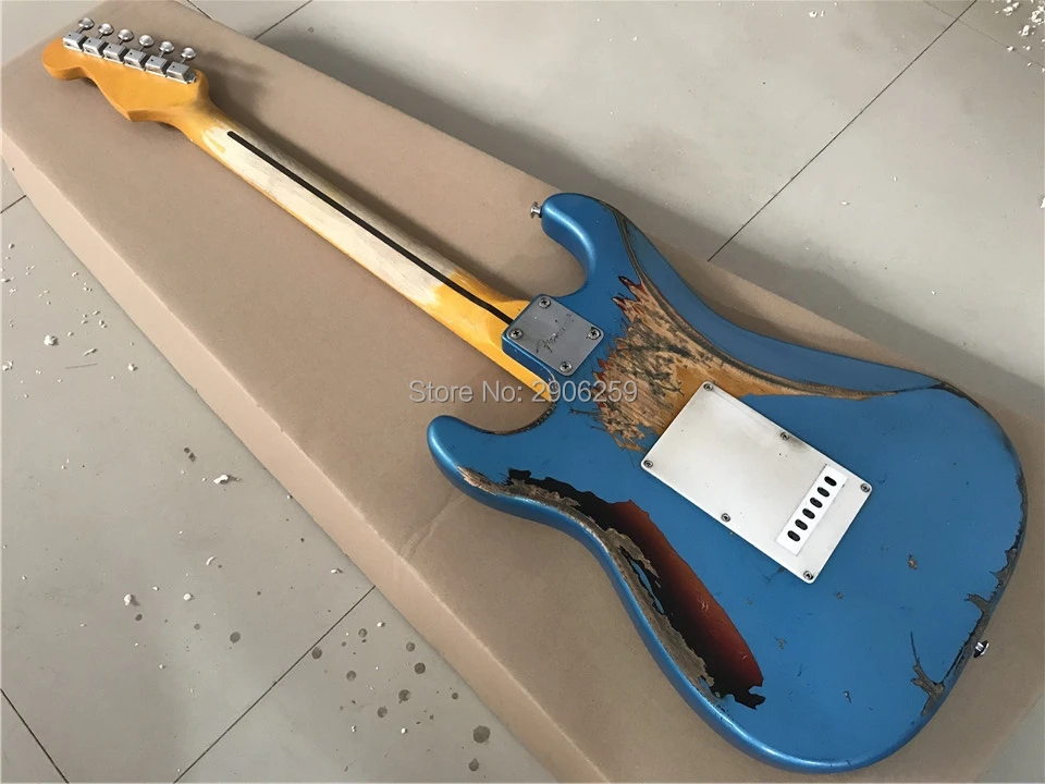 Master build handmade aged relic guitar,professional studio master 100% handmade aged details
Master build handmade aged relic guitar,professional studio master 100% handmade aged details