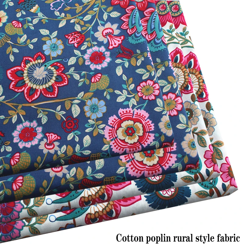 50cmx145cm flower Poplin cotton fabric crafts summer apparel dress patchwork fabric for hair bow sewing tissue cotton cloth
50cmx145cm flower Poplin cotton fabric crafts summer apparel dress patchwork fabric for hair bow sewing tissue cotton cloth