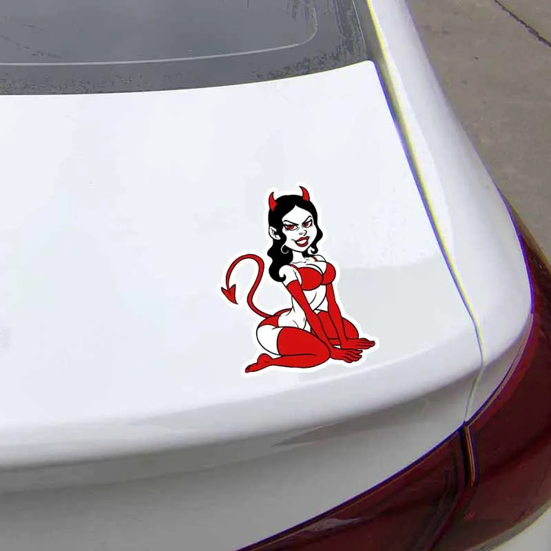 Cover Scratches Woman Devil Sexy Love Decoration Bodywork Windshield Car Stickers Decals Funny Sunscreen Suv Interior KK13*10cm
Cover Scratches Woman Devil Sexy Love Decoration Bodywork Windshield Car Stickers Decals Funny Sunscreen Suv Interior KK13*10cm