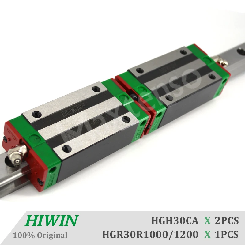 Набор линейных направляющих HIWIN HGH30CA 1000 мм 1200 с шариковыми блоками HGR30 детали