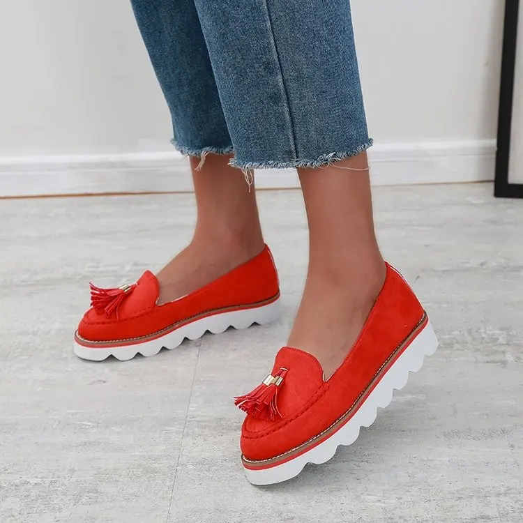 Fashion women's shoes, light loafers, thick-soled casual spring and autumn shoes, flat-soled sports shoes, women's lazy shoes
Fashion women's shoes, light loafers, thick-soled casual spring and autumn shoes, flat-soled sports shoes, women's lazy shoes