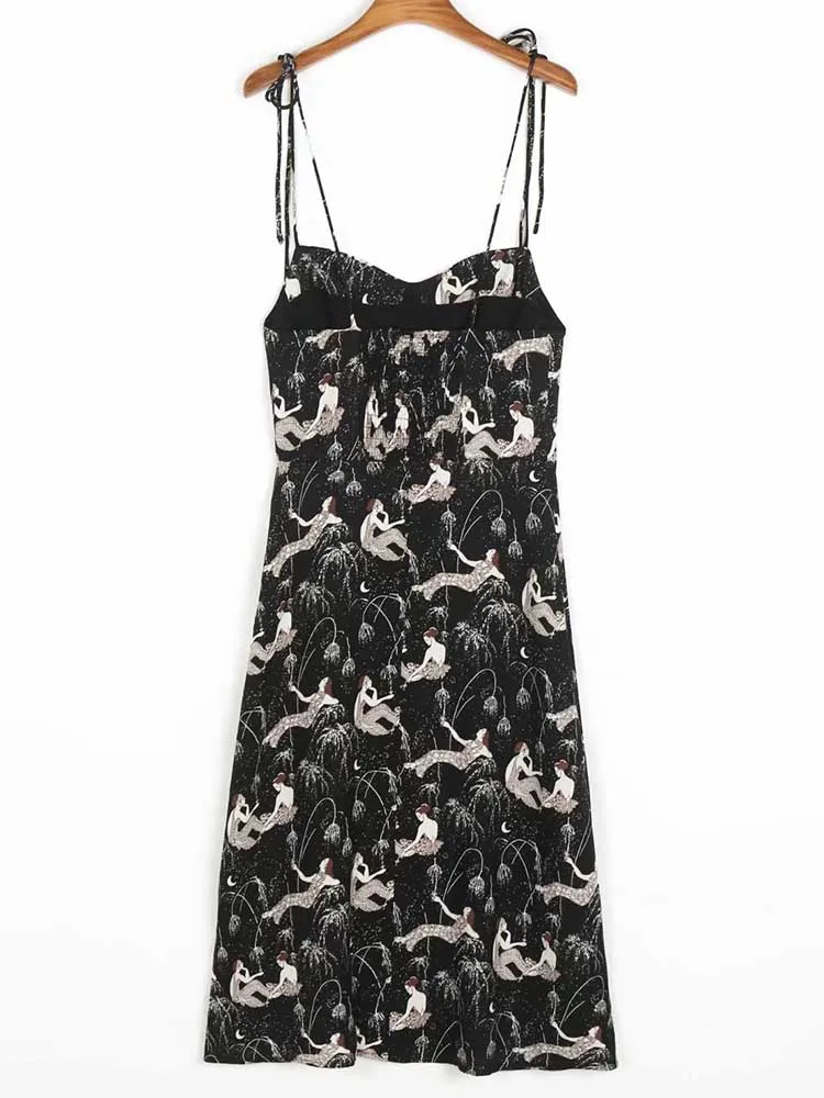 yinlinhe Print Black Tied Strap Long Dress Women Elastic Waist Slim Summer Dress Backless High Split Sexy Party Dresses 2021 975
yinlinhe Print Black Tied Strap Long Dress Women Elastic Waist Slim Summer Dress Backless High Split Sexy Party Dresses 2021 975