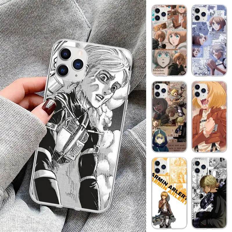 Armin Arlert Attack On Titan Clear Phone Case For Xiaomi Redmi K30s Ultra Note 9 9s Pro Max Mi 10 Lite 11 10T Pro Transparent
Armin Arlert Attack On Titan Clear Phone Case For Xiaomi Redmi K30s Ultra Note 9 9s Pro Max Mi 10 Lite 11 10T Pro Transparent