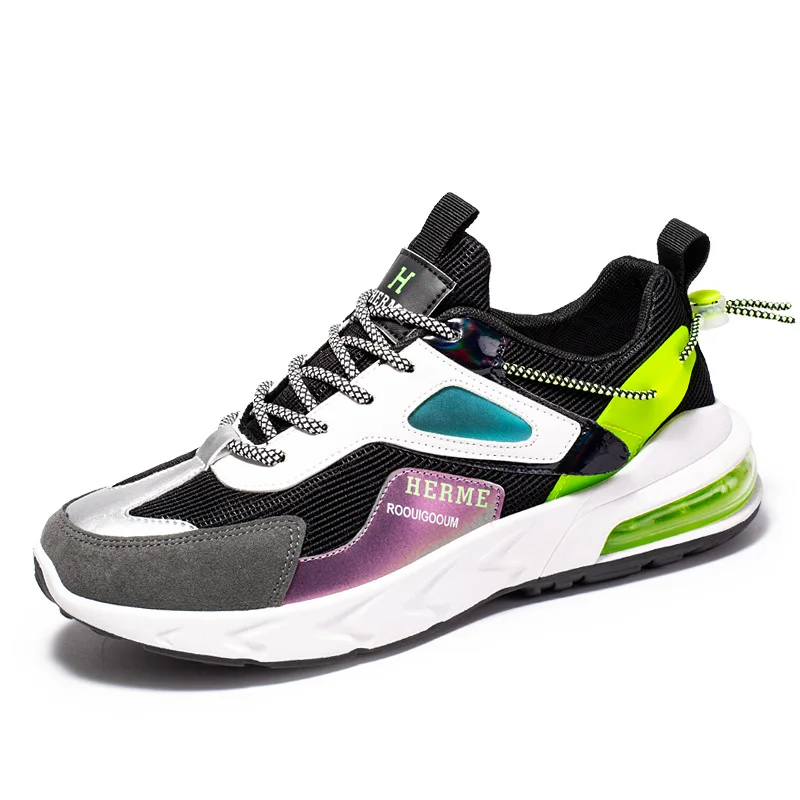 Men's Casual Sneakers 2021 Summer New Air Cushion Shoes Heightened Daddy Shoes Breathable Color-Blocking Popular Men's Shoes
Men's Casual Sneakers 2021 Summer New Air Cushion Shoes Heightened Daddy Shoes Breathable Color-Blocking Popular Men's Shoes
