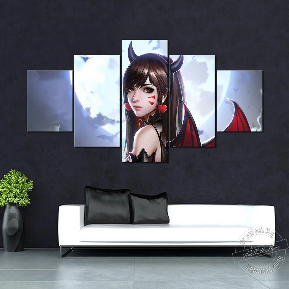 Ow Video Game Poster Overwatch DVA Sexy Girl Canvas Painting The Bat Girl Wall Pictures for Living Room Halloween Day Decor
Ow Video Game Poster Overwatch DVA Sexy Girl Canvas Painting The Bat Girl Wall Pictures for Living Room Halloween Day Decor