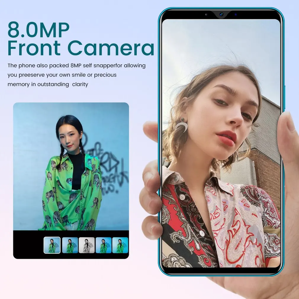 5.8 Inches High Definition Screen Green Intelligent Mobile Phone 512MB+4G 2 Megapixel 2000mah Fingerprint Unlock
5.8 Inches High Definition Screen Green Intelligent Mobile Phone 512MB+4G 2 Megapixel 2000mah Fingerprint Unlock