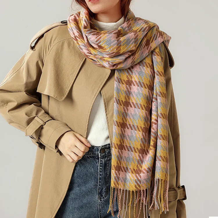 2021 Scarf Female Winter Warm New Plaid Scarves Of Preppy Street Wind Sell Like Hot Cakes For Women
2021 Scarf Female Winter Warm New Plaid Scarves Of Preppy Street Wind Sell Like Hot Cakes For Women