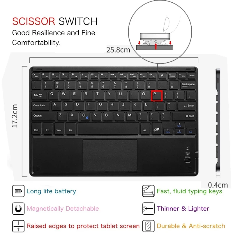 Case with Keyboard and Touchpad iPad pro 12.9 11 10.5 9.7 inch Bluetooth Keyboard Case Smart Cover iPad mini 4 5 air 1 2 shell
Case with Keyboard and Touchpad iPad pro 12.9 11 10.5 9.7 inch Bluetooth Keyboard Case Smart Cover iPad mini 4 5 air 1 2 shell