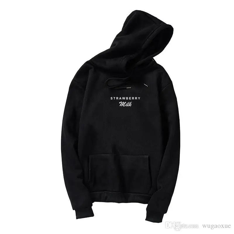 Korean Hoodies Women Casual Harajuku Loose Fleece Hooded Sweatshirts Funny Strawberry Milk Letter Printed Oversized Pullover
Korean Hoodies Women Casual Harajuku Loose Fleece Hooded Sweatshirts Funny Strawberry Milk Letter Printed Oversized Pullover