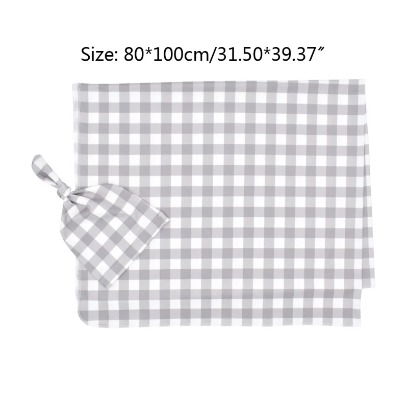 23GD 2Pcs Newborn Baby Receiving Blanket+Hat Set Sleeping Swaddle Muslin Wrap Kit
23GD 2Pcs Newborn Baby Receiving Blanket+Hat Set Sleeping Swaddle Muslin Wrap Kit