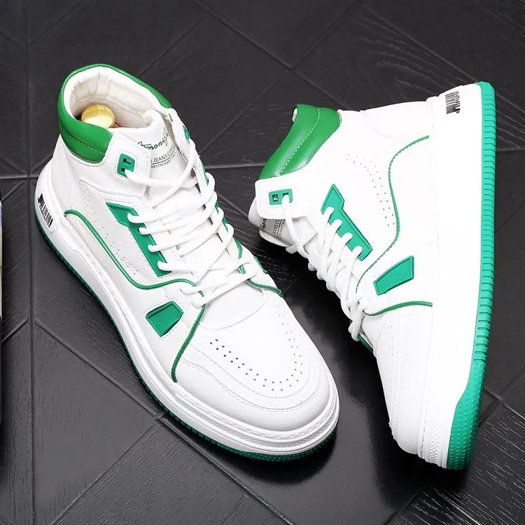 ERRFC Новое поступление, Мужские Белые Яркие модные дышащие мужские туфли на шнуровке с круглым носком в стиле хип-хоп, мужская обувь
ERRFC Новое поступление, Мужские Белые Яркие модные дышащие мужские туфли на шнуровке с круглым носком в стиле хип-хоп, мужская обувь