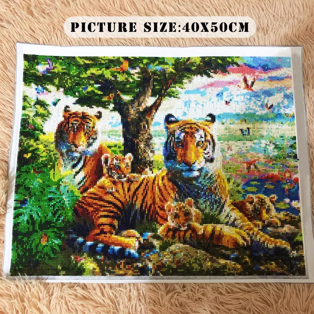 Evershine Diamond Embroidery Tiger 5D DIY Diamond Painting Full Square Round Drill Animals Mosaic Rhinestone Pictures Home Decor
Evershine Diamond Embroidery Tiger 5D DIY Diamond Painting Full Square Round Drill Animals Mosaic Rhinestone Pictures Home Decor