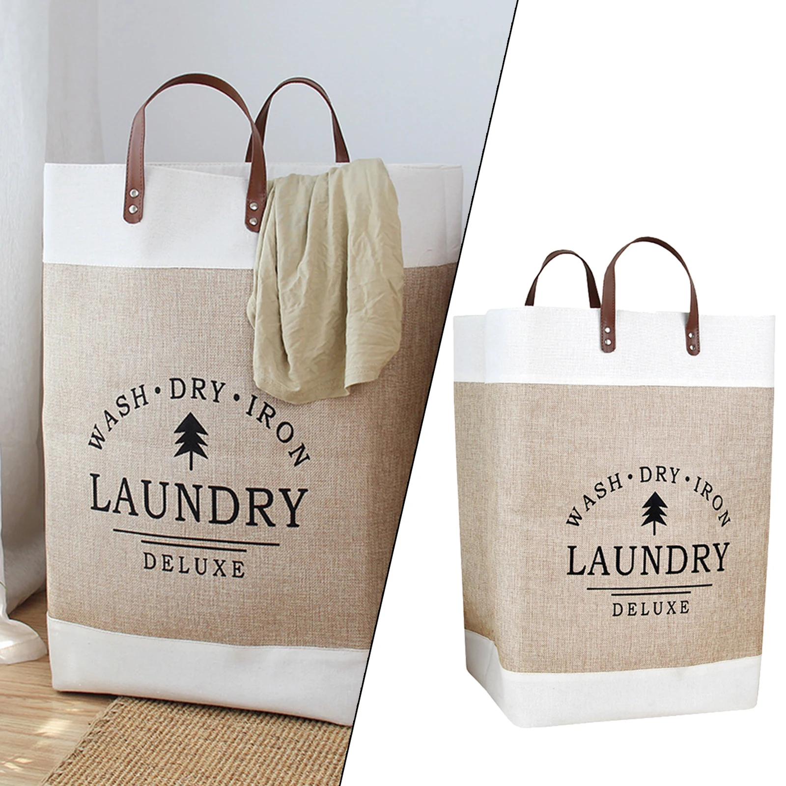 Waterproof Foldable Laundry Hamper, Dirty Clothes Laundry Basket, Linen Bin Storage Organizer for Toy Collection
Waterproof Foldable Laundry Hamper, Dirty Clothes Laundry Basket, Linen Bin Storage Organizer for Toy Collection