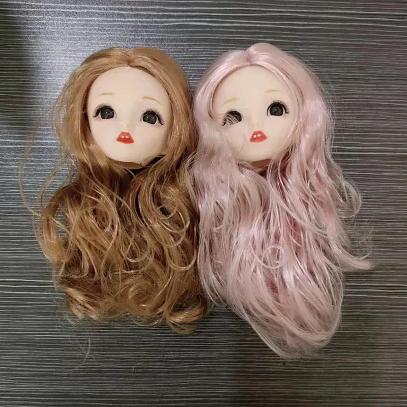 Sale Smile Toothy Doll Head Suitable for 30cm Fat Doll Body Cute 4D Big Eyes Multiple Hairstyle Girl Fashion DIY Dress Up Toy
Sale Smile Toothy Doll Head Suitable for 30cm Fat Doll Body Cute 4D Big Eyes Multiple Hairstyle Girl Fashion DIY Dress Up Toy