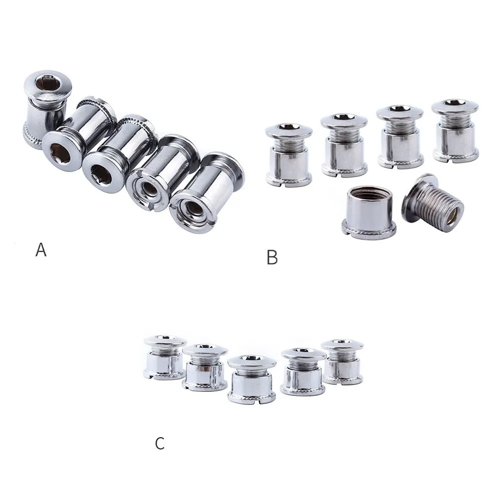 5Pcs Bicycle Chainwheel Bolts Stainless Steel MTB Road Bike Chainring Screws For Crankset Single/ Double/Triple Bolts Bike Parts
5Pcs Bicycle Chainwheel Bolts Stainless Steel MTB Road Bike Chainring Screws For Crankset Single/ Double/Triple Bolts Bike Parts