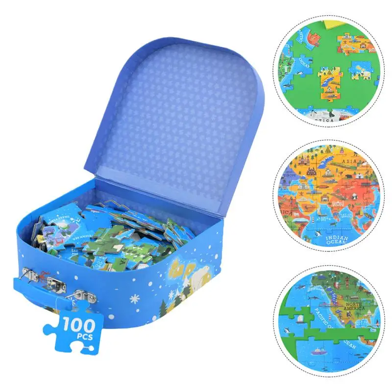 1 Set World Map Puzzle Educational Geography Culture World Map Puzzle Intelligence Toy for Toddlers 
1 Set World Map Puzzle Educational Geography Culture World Map Puzzle Intelligence Toy for Toddlers