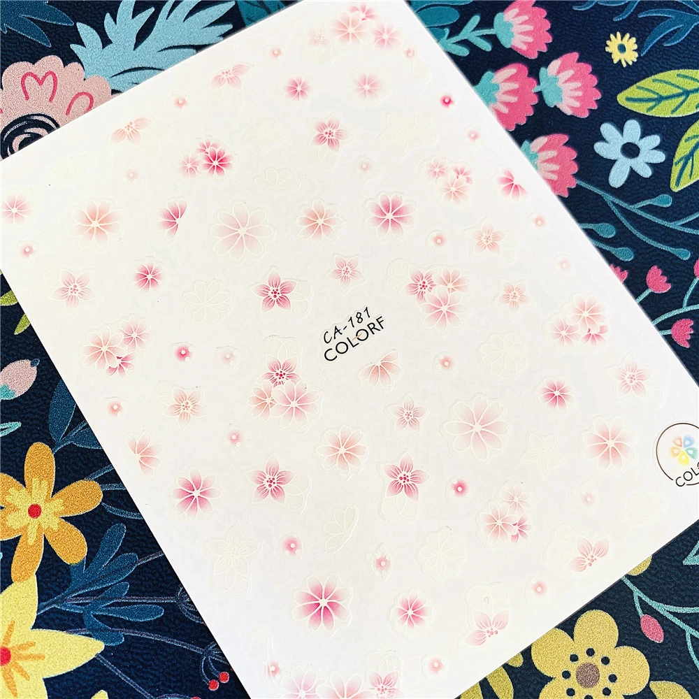 Newest CA sereis CA-181-182 flower 3d nail art sticker nail decal stamping export japan designs rhinestones decorations
Newest CA sereis CA-181-182 flower 3d nail art sticker nail decal stamping export japan designs rhinestones decorations