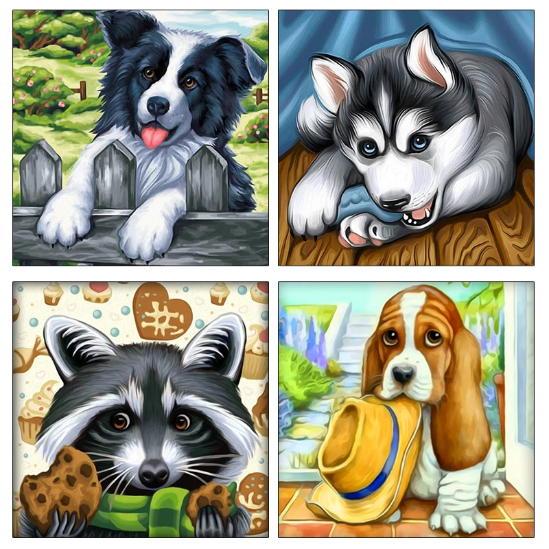 Diamond Painting Dog Full Square Round Drill Embroidery Cartoon Rhinestone Picture 5D Mosaic Full Layout Home Decoration
Diamond Painting Dog Full Square Round Drill Embroidery Cartoon Rhinestone Picture 5D Mosaic Full Layout Home Decoration