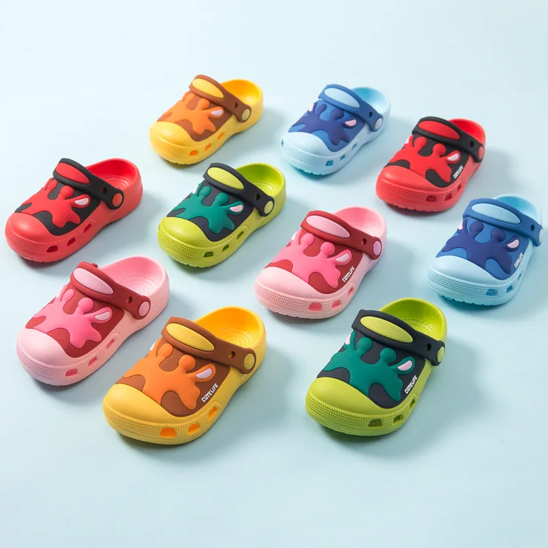 Children Summer Cute Cartoon Sandals Girls Sandals Quick-Dry Beach Clogs Slippers Non-slip Wear-resistant Boy Girl Slip-on Shoes 
Children Summer Cute Cartoon Sandals Girls Sandals Quick-Dry Beach Clogs Slippers Non-slip Wear-resistant Boy Girl Slip-on Shoes