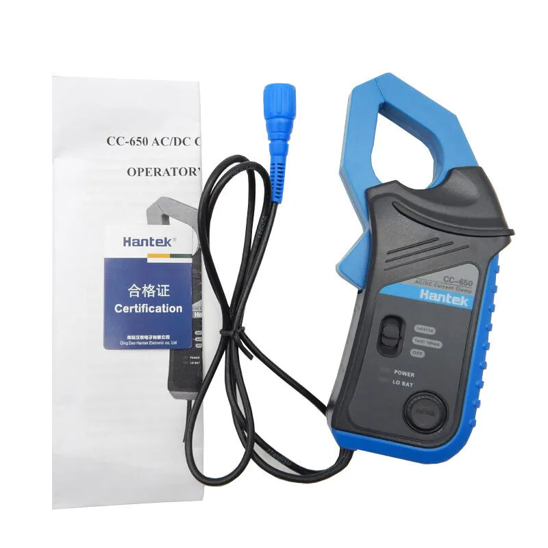 HantekA AC/DC Current Clamp CC 65 Up To 20 KHz 20mA To 65A DC Replacement Attachment Supplies Hiah Quality
HantekA AC/DC Current Clamp CC 65 Up To 20 KHz 20mA To 65A DC Replacement Attachment Supplies Hiah Quality