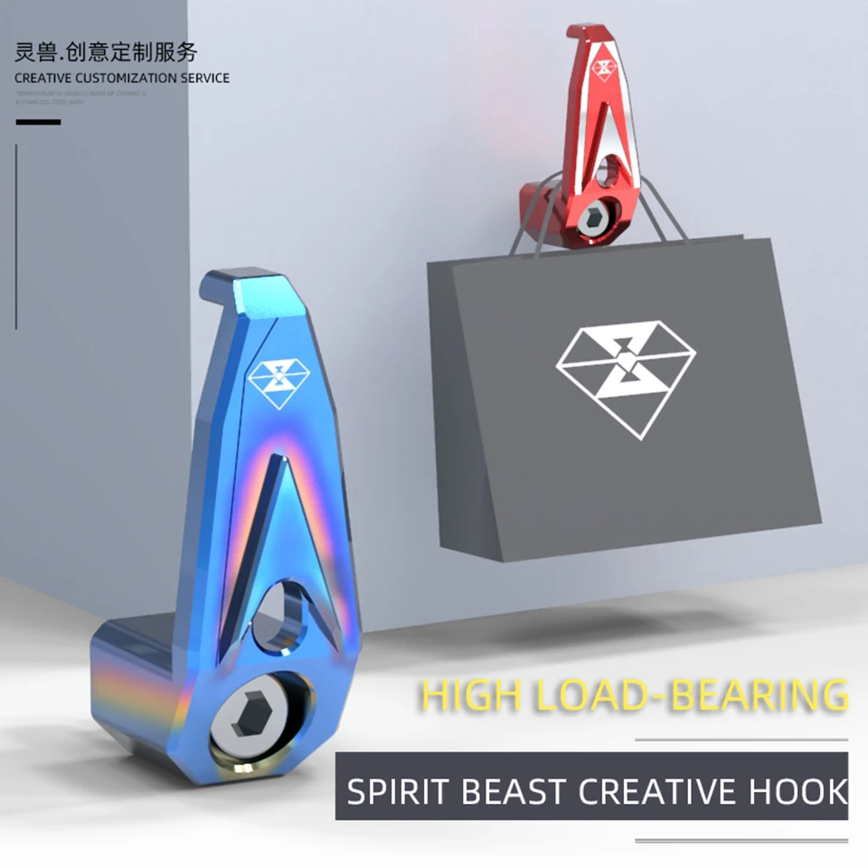 Аксессуары для мотоциклов Spirit Beast крюк 6 мм универсальный Yamaha Scooter Jog Dio Bws Zoomer Niu Vespa